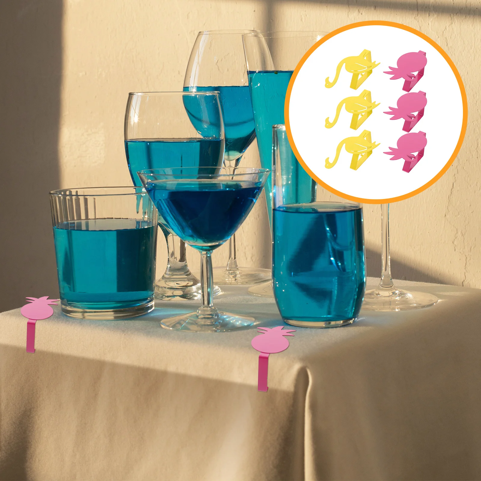 12pcs Tablecloth Anti-Slip Clips Stainless Steel Rust-Proof For Outdoor Balcony Picnic Camping Wedding Party Home Dining Kitchen
12pcs Tablecloth Anti-Slip Clips Stainless Steel Rust-Proof For Outdoor Balcony Picnic Camping Wedding Party Home Dining Kitchen