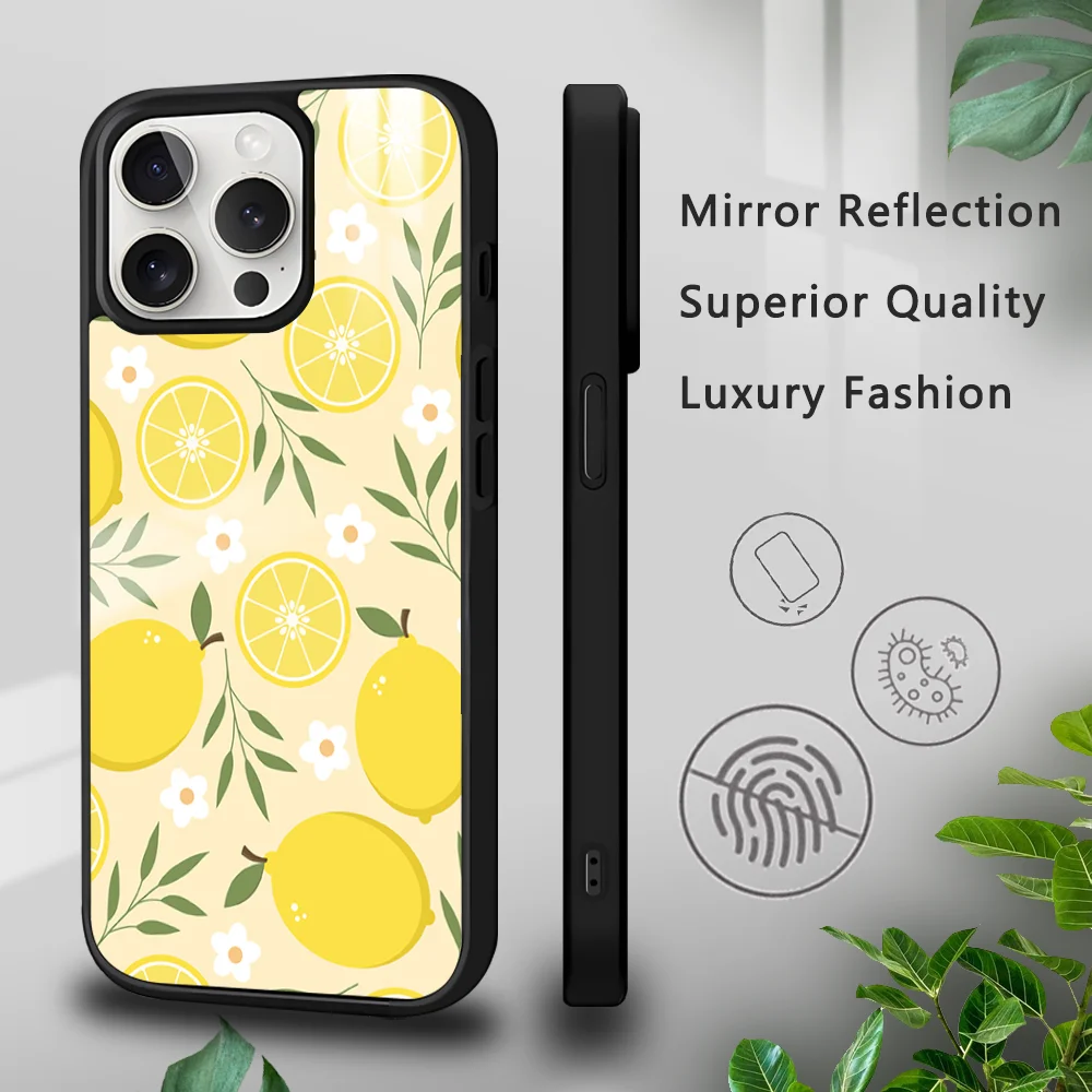 Lemon Fruit Pattern Phone Case For iPhone 16 15 14 13 12 11 Pro Xs Max Mini Plus Celulares Hard Funda
Lemon Fruit Pattern Phone Case For iPhone 16 15 14 13 12 11 Pro Xs Max Mini Plus Celulares Hard Funda