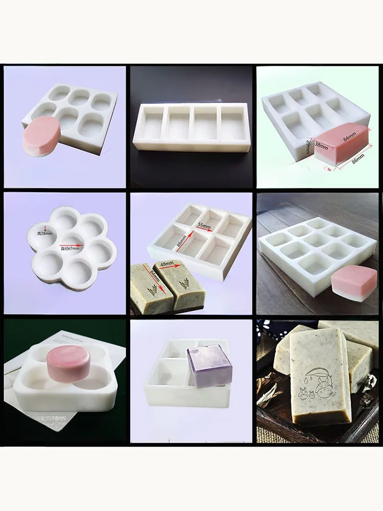 Handmade Soap Silicone Mold for Cold Proc Hot Proc Soap round Square Rectangle ape Kitchen Baking Cooking Tools
Handmade Soap Silicone Mold for Cold Proc Hot Proc Soap round Square Rectangle ape Kitchen Baking Cooking Tools