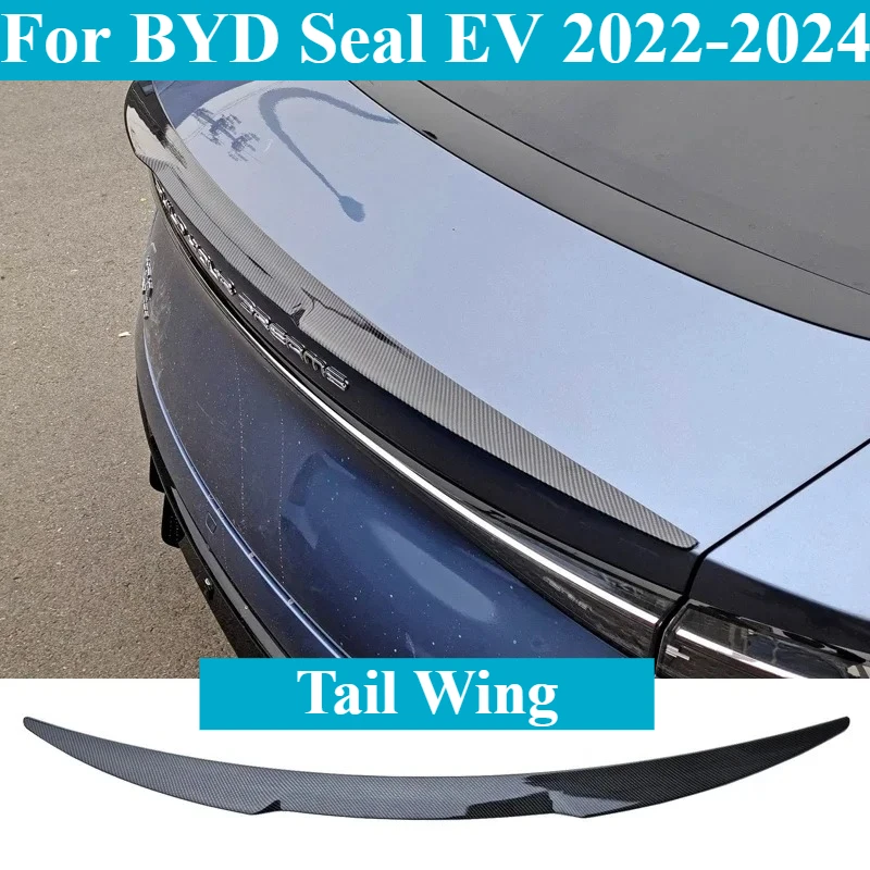 For BYD Seal EV 2022-2024 Bright black Rear Spoiler - Lightweight ABS Plastic Trunk Lip Wing - 3M Tape Installation No Drilling
For BYD Seal EV 2022-2024 Bright black Rear Spoiler - Lightweight ABS Plastic Trunk Lip Wing - 3M Tape Installation No Drilling