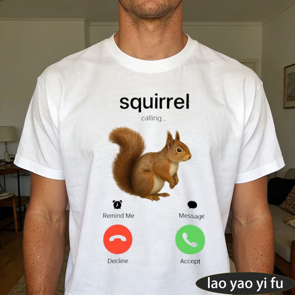 Kawaii Squirrel T Shirt Animal Pattern Print Tops Men Loose O Neck Tops Short Sleeve Casual Daily Wear Tees Outdoor Sport Tops
Kawaii Squirrel T Shirt Animal Pattern Print Tops Men Loose O Neck Tops Short Sleeve Casual Daily Wear Tees Outdoor Sport Tops