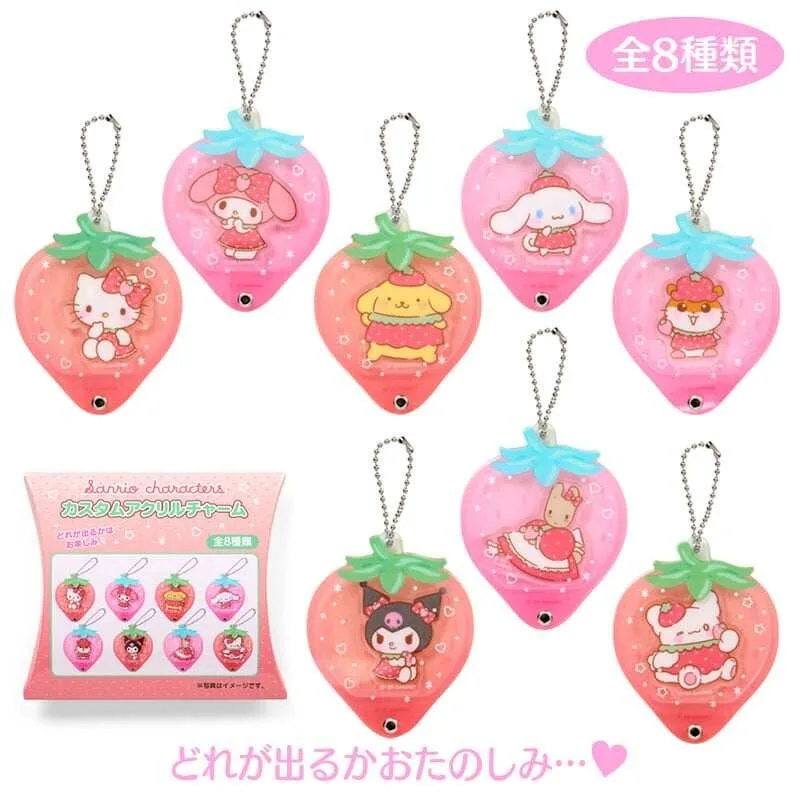 Фигурка в форме клубники Sanrio: Синаморолл, Хелло Китти, Куроми, Маррон — подвеска для сумки, брелок, детская игрушка
Фигурка в форме клубники Sanrio: Синаморолл, Хелло Китти, Куроми, Маррон — подвеска для сумки, брелок, детская игрушка