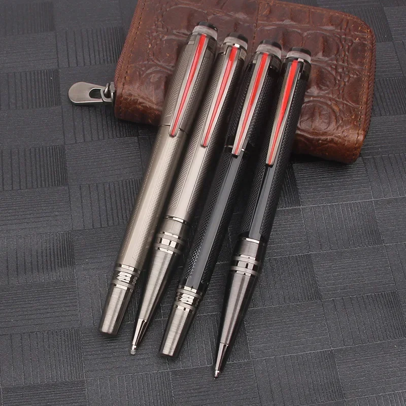 Star Urban Speed Ballpoint Pen Metal Resin Black Flat Crystal Star Rollerball Pens PVD-Plated Fittings and Red Line
Star Urban Speed Ballpoint Pen Metal Resin Black Flat Crystal Star Rollerball Pens PVD-Plated Fittings and Red Line