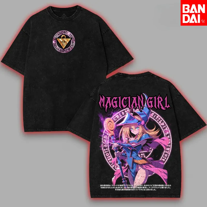 Men's Vintage Washed T-shirt Yugioh Dark Magician Girl Harajuku Streetwear Oversized Crew Neck Anime Casual Short Sleeve Tops
Men's Vintage Washed T-shirt Yugioh Dark Magician Girl Harajuku Streetwear Oversized Crew Neck Anime Casual Short Sleeve Tops