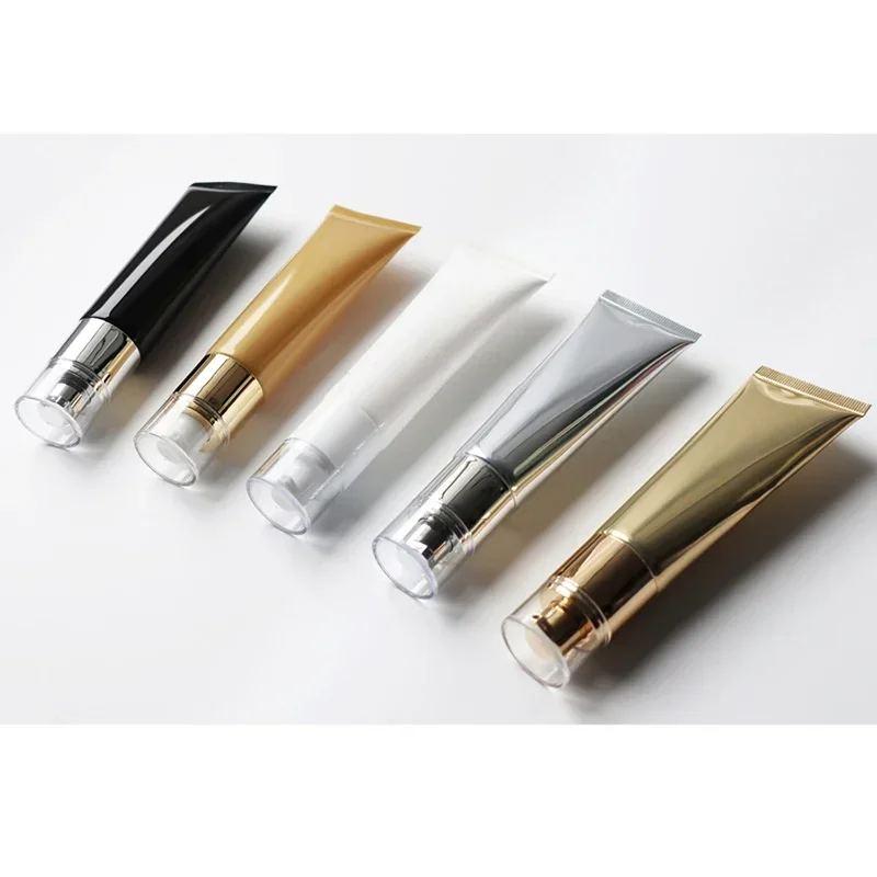50g Airless Pump Squeeze Tube 50ml Vacuum Cosmetic Soft Bottle Cream Lotion Foundation Refillable Container White Silver Gold
50g Airless Pump Squeeze Tube 50ml Vacuum Cosmetic Soft Bottle Cream Lotion Foundation Refillable Container White Silver Gold