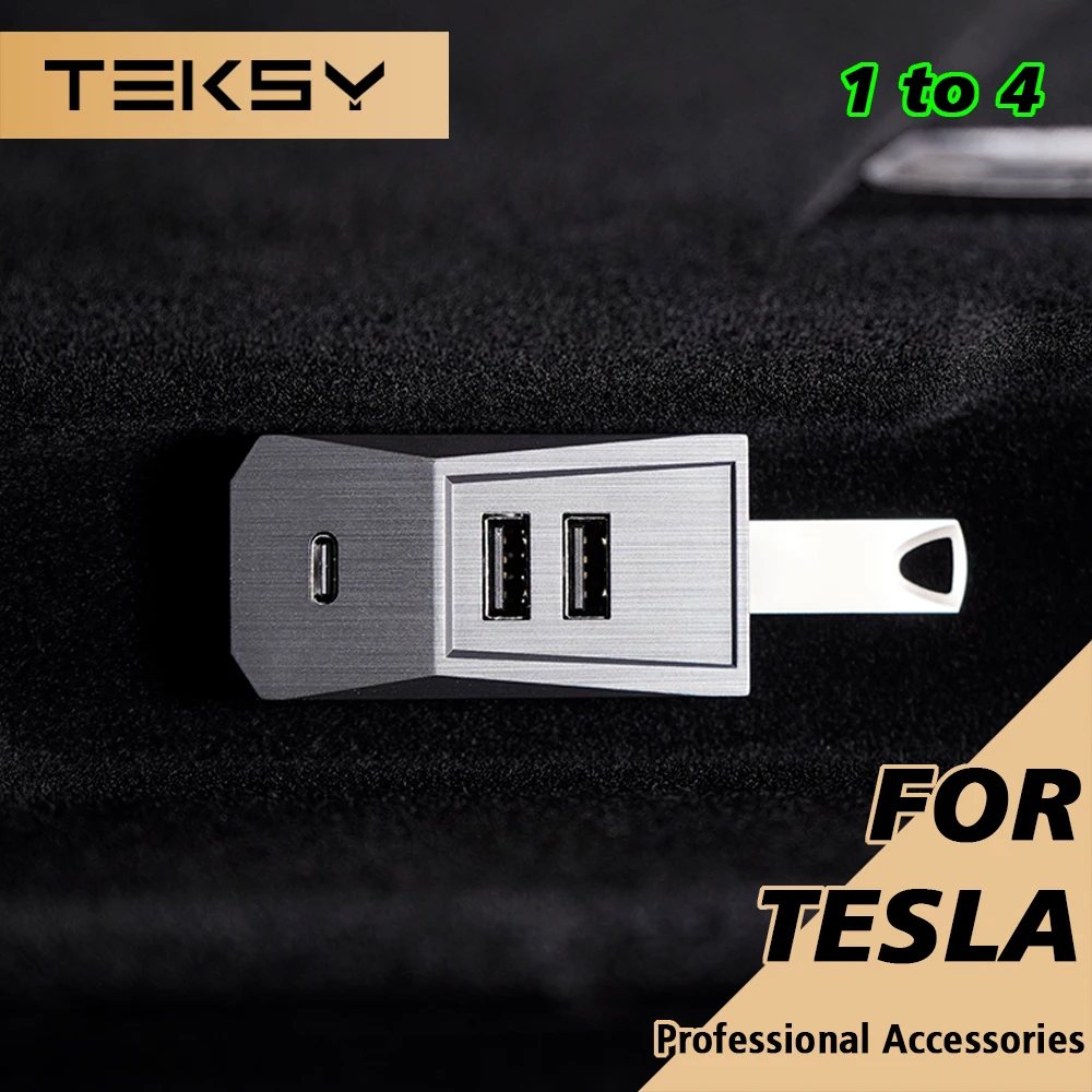 Glovebox USB Hub For Tesla New Model Y Launch Juniper 2025 Model 3 Highland 2024 Type-C Port Digital Display Splitter Docking
Glovebox USB Hub For Tesla New Model Y Launch Juniper 2025 Model 3 Highland 2024 Type-C Port Digital Display Splitter Docking