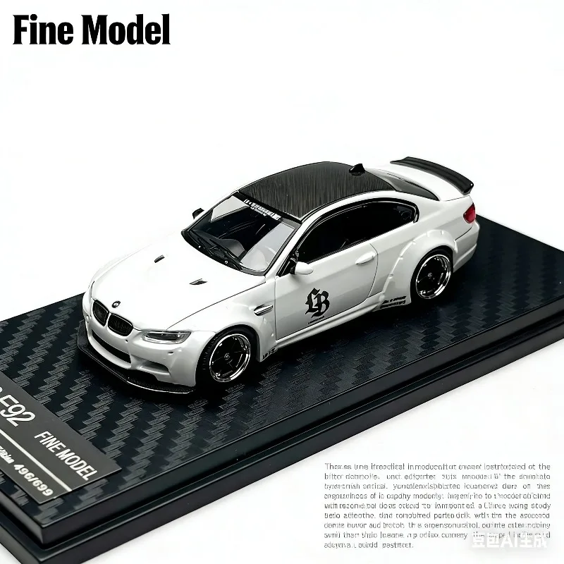 Fine model 1:64 BMW M3 E92 LB Widebody Modification - Alloy Simulation Car Model, Boys' Toy, Adult Collection Decoration Piece.
Fine model 1:64 BMW M3 E92 LB Widebody Modification - Alloy Simulation Car Model, Boys' Toy, Adult Collection Decoration Piece.