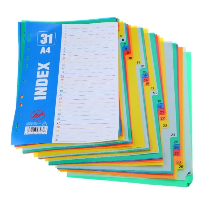 Y5LB 31 Sheets A 4 File Dividers Binder Dividers Subject Dividers for Office Worhers
Y5LB 31 Sheets A 4 File Dividers Binder Dividers Subject Dividers for Office Worhers