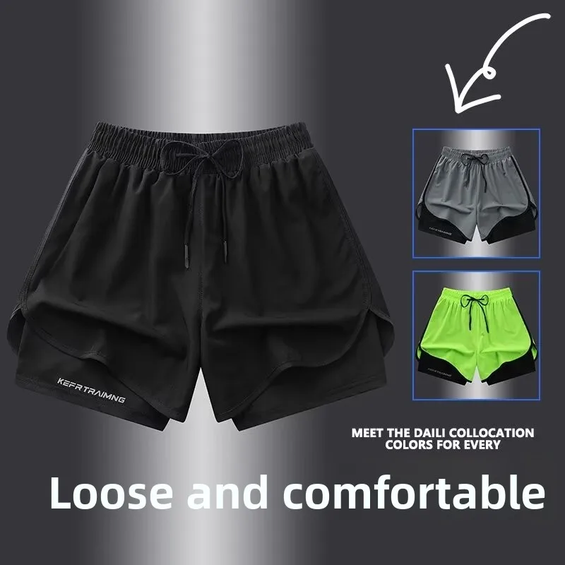 Ultra-Thin Ice Silk Sports Shorts Men Women Couple Style Summer Breathable Quick-Dry Running Pants Commute Korean Style
Ultra-Thin Ice Silk Sports Shorts Men Women Couple Style Summer Breathable Quick-Dry Running Pants Commute Korean Style
