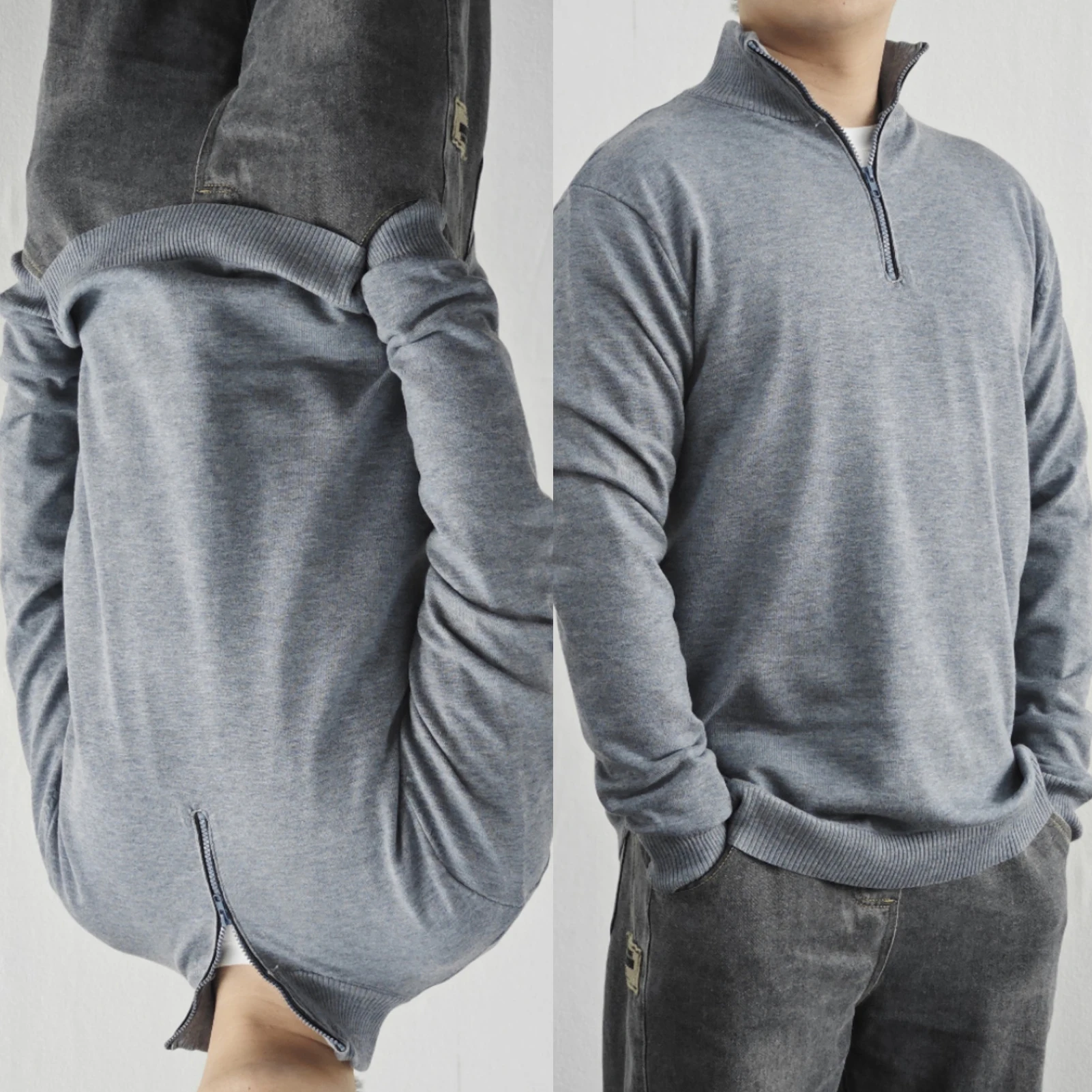 2025 New Half Zipper Design Sweatshirts For Men Autumn Vintage Stand Collar Pullover Hoodies Korean Fashion Casual
2025 New Half Zipper Design Sweatshirts For Men Autumn Vintage Stand Collar Pullover Hoodies Korean Fashion Casual