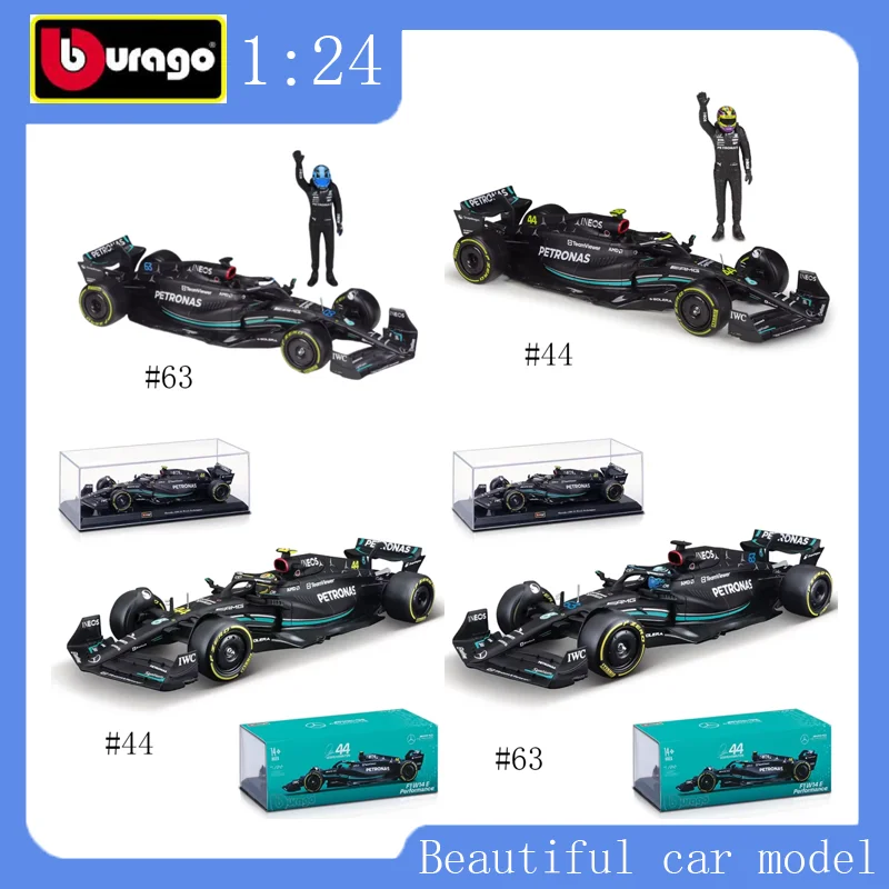 Bburago1: 24 Red Bull RB19 Mercedes-Benz W14E Ferrari SF23F1 Formula Racing Verstappen Model
Bburago1: 24 Red Bull RB19 Mercedes-Benz W14E Ferrari SF23F1 Formula Racing Verstappen Model