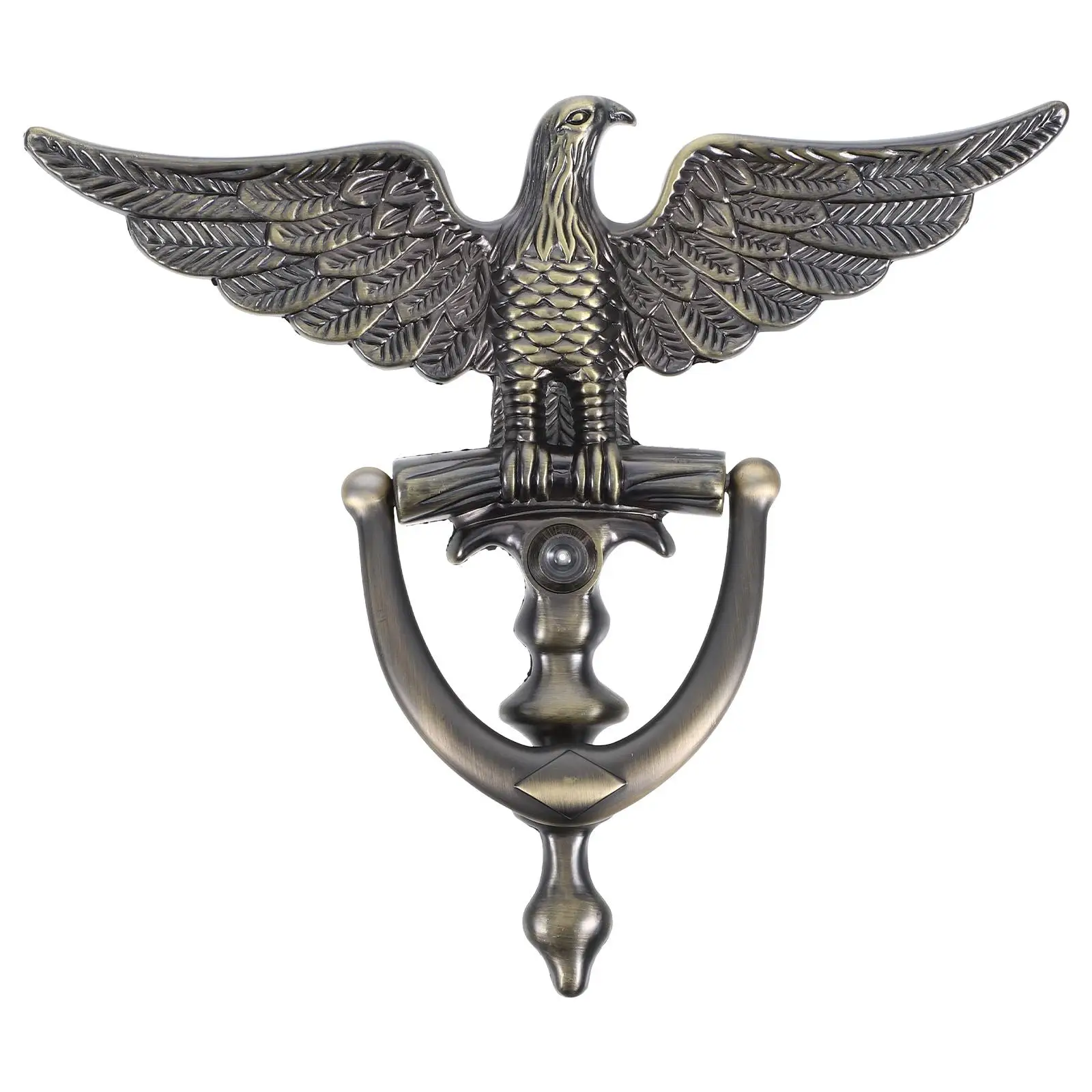 Eagle Head Home Knock With Peephole Color Durable European Knocker Viewer Style Front Door Decor Hardware
Eagle Head Home Knock With Peephole Color Durable European Knocker Viewer Style Front Door Decor Hardware