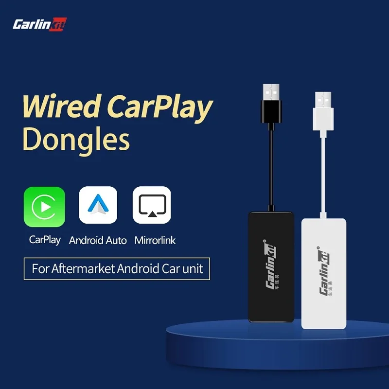 Carlinkit USB Wired Smart Auto Carplay Dongle for Android Car Navigation for Apple Carplay Module Smart Phone Carplay Adapter
Carlinkit USB Wired Smart Auto Carplay Dongle for Android Car Navigation for Apple Carplay Module Smart Phone Carplay Adapter