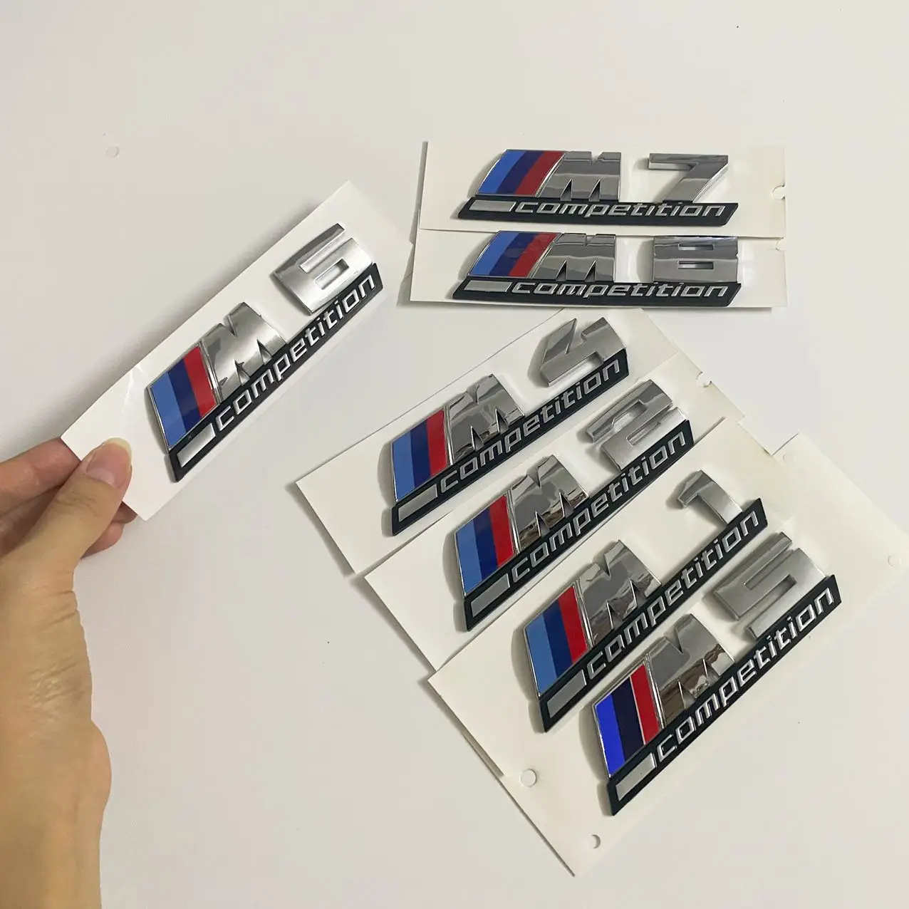 10x2.8cm for BMW Thunder Edition M1 M2 M3 M4 M5 M6 M7 M8 Car Trunk Sticker Steel Gray M COMPETITION Bar Underlined Emblem
10x2.8cm for BMW Thunder Edition M1 M2 M3 M4 M5 M6 M7 M8 Car Trunk Sticker Steel Gray M COMPETITION Bar Underlined Emblem