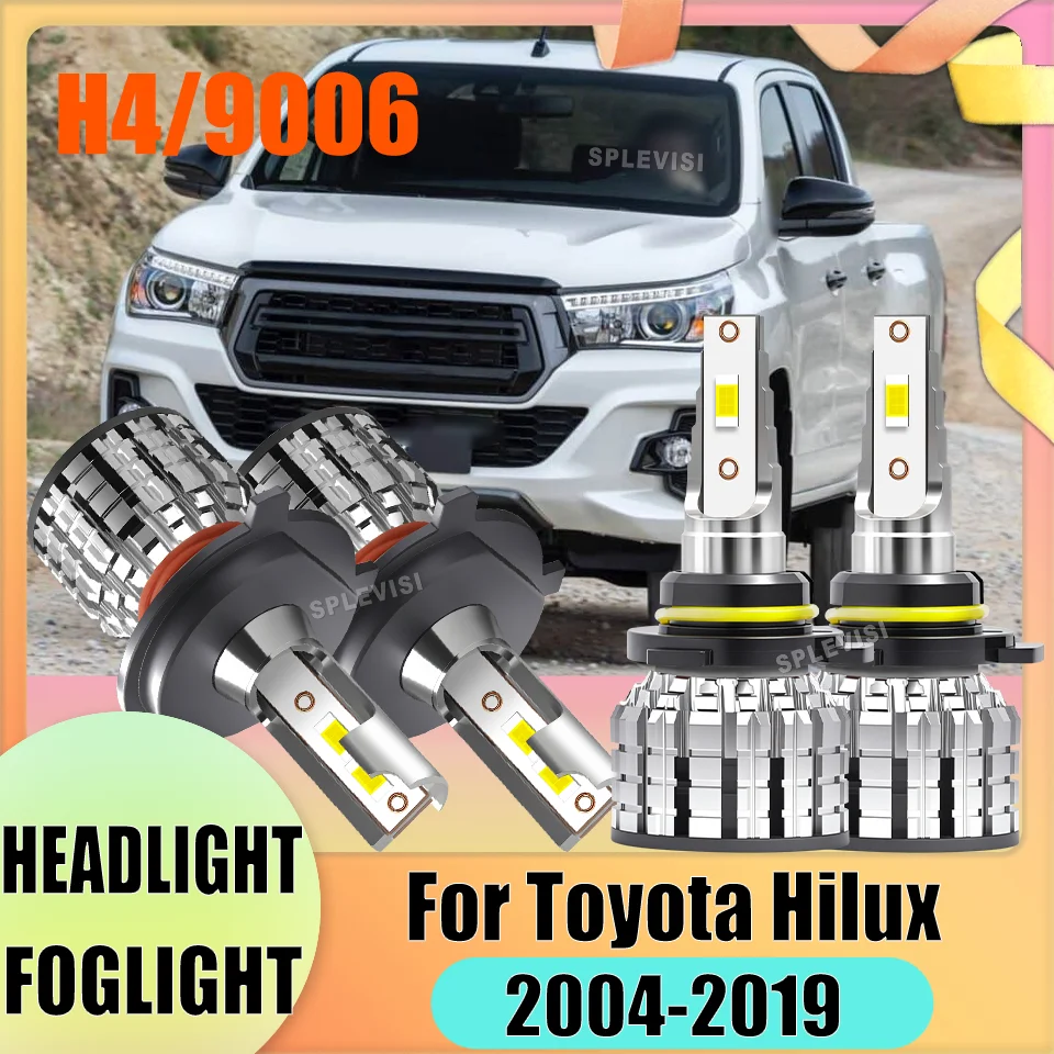 LED H4 Headlight 9006 Foglamp Bulbs 350% Brighter For Toyota Hilux 2004- 2005 2006 2007 2008 2009 2010 2011 2012 2013 2014-2019
LED H4 Headlight 9006 Foglamp Bulbs 350% Brighter For Toyota Hilux 2004- 2005 2006 2007 2008 2009 2010 2011 2012 2013 2014-2019