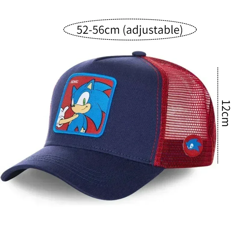 Hot Sale Sonics Baseball Caps Summer Cartoon Breathable Mesh Trucker Sun Hat Adjustable Hip-Hop Hat
Hot Sale Sonics Baseball Caps Summer Cartoon Breathable Mesh Trucker Sun Hat Adjustable Hip-Hop Hat
