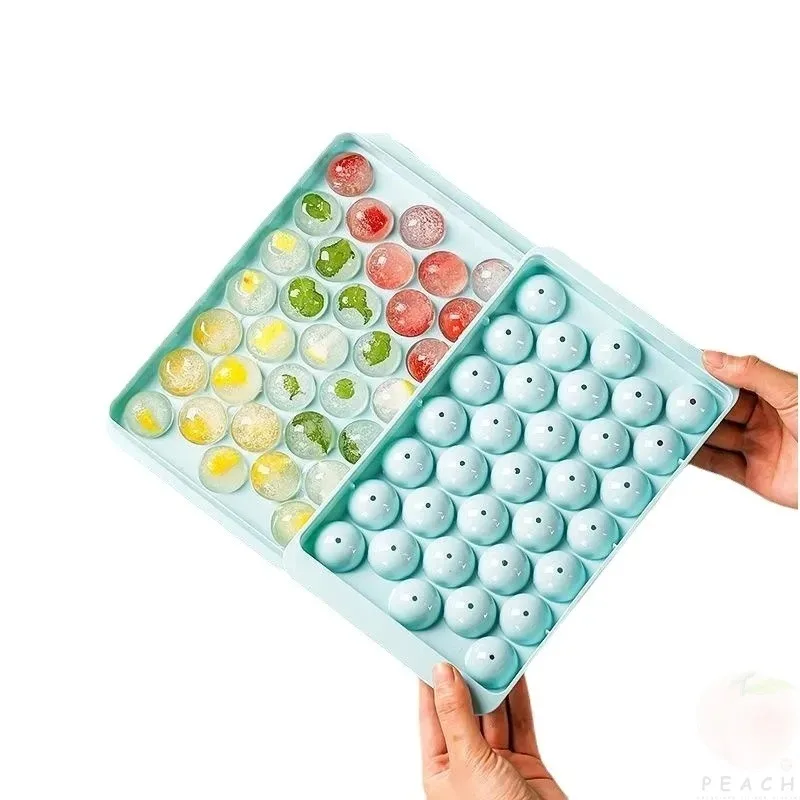 3D Round Ice Cube Tray With Lid Ice Ball Creative Homemade Compartment Cube Model 33 Compartment Ice Ball Box Cream
3D Round Ice Cube Tray With Lid Ice Ball Creative Homemade Compartment Cube Model 33 Compartment Ice Ball Box Cream