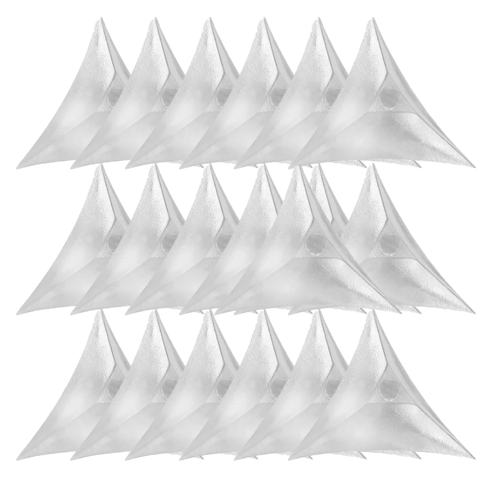 200 Pcs Cabinet Drawer Dust Corner Corners for Stair Steps Guards Walls Soft Pitch Triangles
200 Pcs Cabinet Drawer Dust Corner Corners for Stair Steps Guards Walls Soft Pitch Triangles