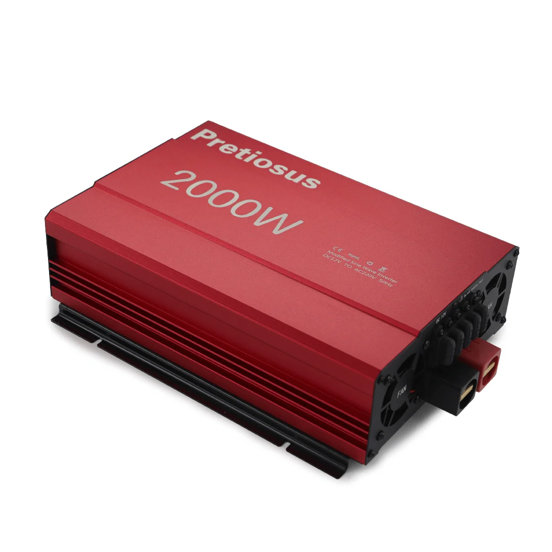 LCD Display 2KW 2000W 2000 Watt DC 12V 24V 48V to AC 100V 110V 120V 220V 230V 240V RS485 Car Modified Sine Wave Power Inverter
LCD Display 2KW 2000W 2000 Watt DC 12V 24V 48V to AC 100V 110V 120V 220V 230V 240V RS485 Car Modified Sine Wave Power Inverter