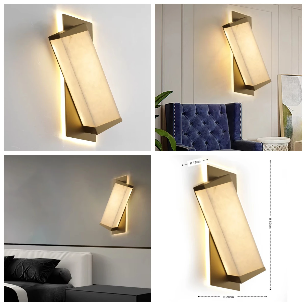 *(2-piece set)LED Modern Creative Minimalist Bedroom Bedside Wall Sconce Indoor Wall Light for Home Hotel Marble Cover Wall Lamp
*(2-piece set)LED Modern Creative Minimalist Bedroom Bedside Wall Sconce Indoor Wall Light for Home Hotel Marble Cover Wall Lamp