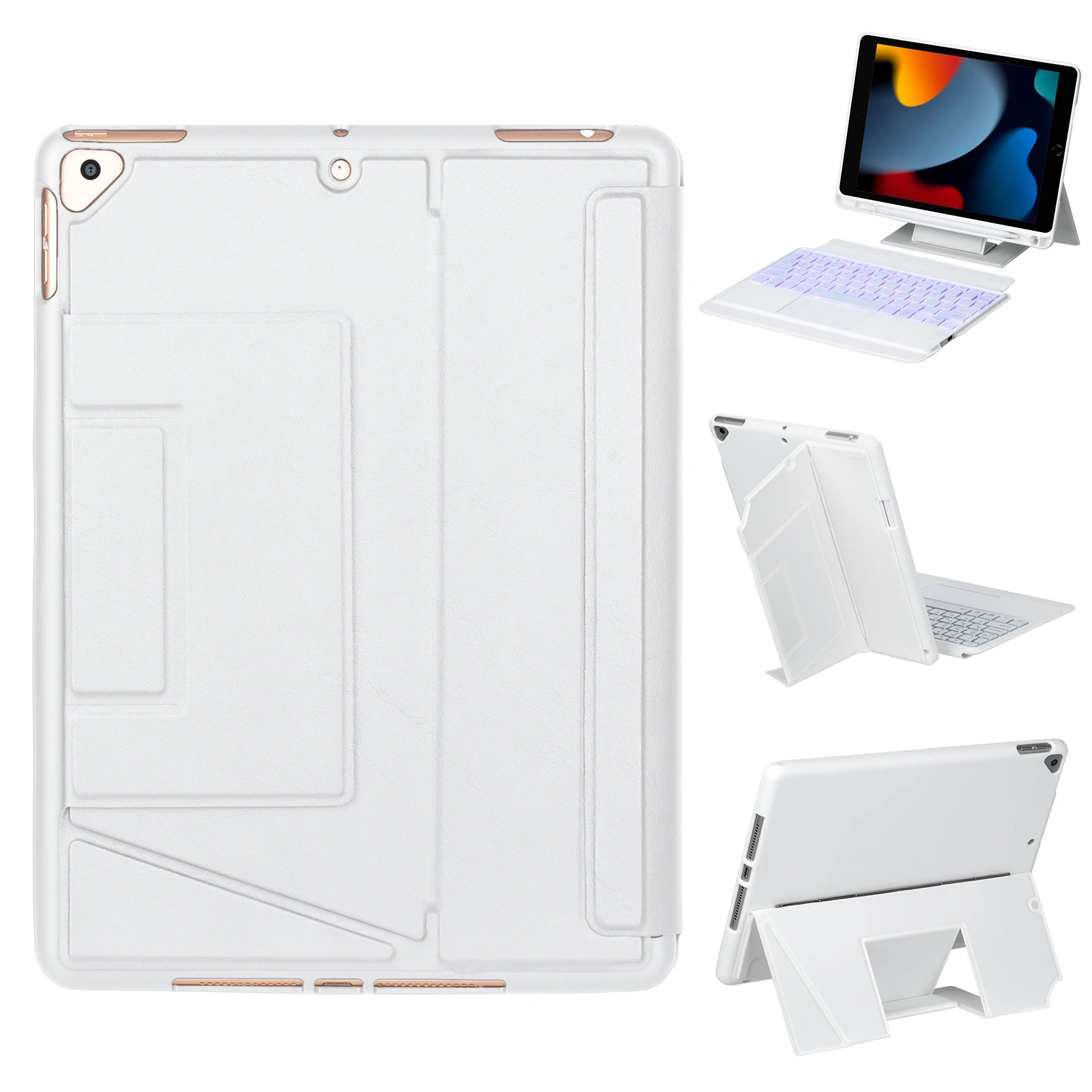 HY-102B Leather Case For iPad 10.2 (2021)/(2020)/(2019)/Air 10.5 inch (2019)/Pro 10.5-inch (2017) Keyboard with Floating Stand -
HY-102B Leather Case For iPad 10.2 (2021)/(2020)/(2019)/Air 10.5 inch (2019)/Pro 10.5-inch (2017) Keyboard with Floating Stand -