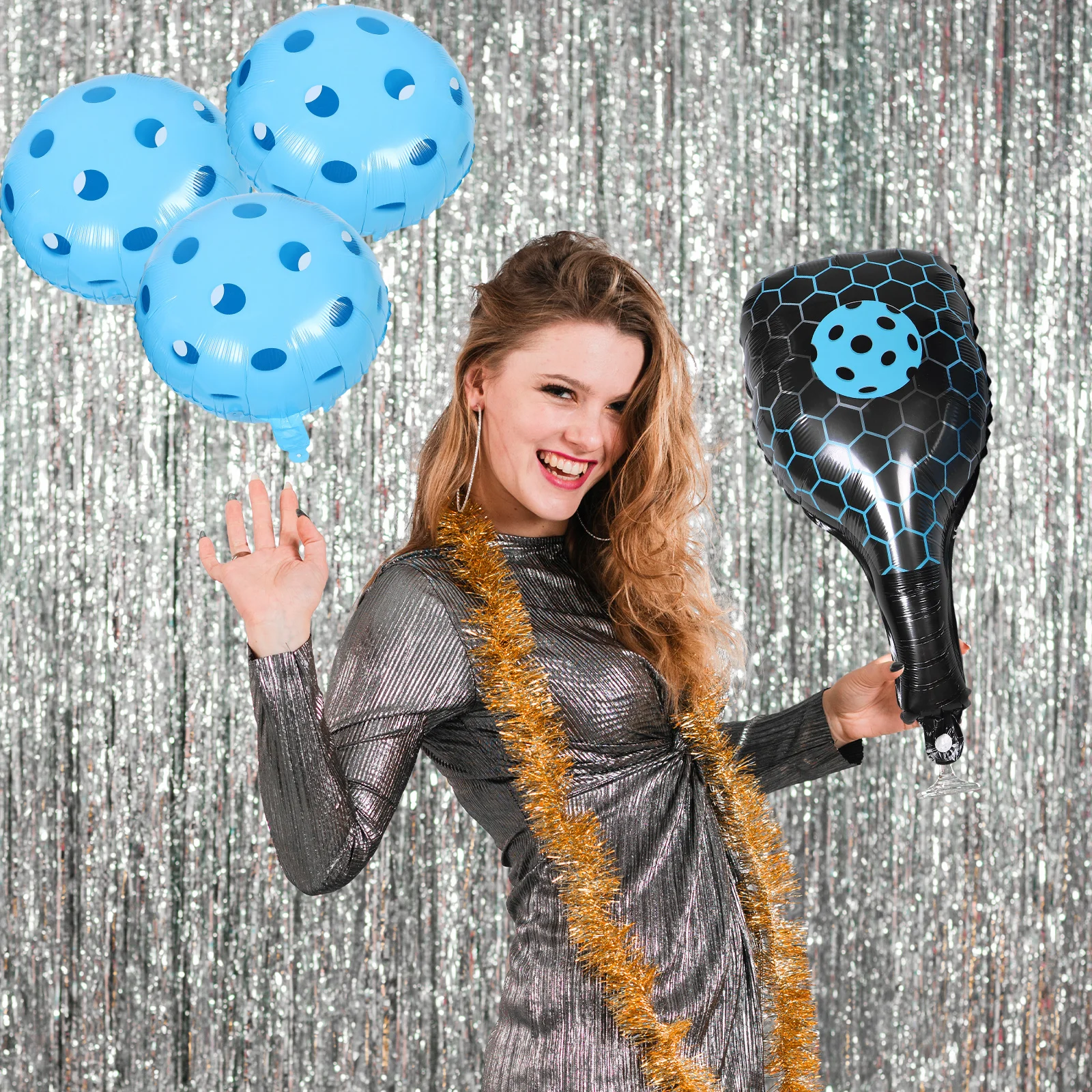 1 set 1 Set Inflatable Pickleball Paddle Balloons Sports Party Decorations Cartoon Aluminum Foil Balloon Outdoor Games Birthdays
1 set 1 Set Inflatable Pickleball Paddle Balloons Sports Party Decorations Cartoon Aluminum Foil Balloon Outdoor Games Birthdays
