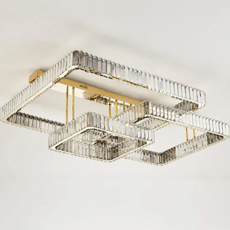 Modern Led Dimmable Ceiling Lights For Living Room Lustre Crystal Ceiling Lamp Bedroom Luxury Ceiling Mounted Lamp Fixtures
Modern Led Dimmable Ceiling Lights For Living Room Lustre Crystal Ceiling Lamp Bedroom Luxury Ceiling Mounted Lamp Fixtures