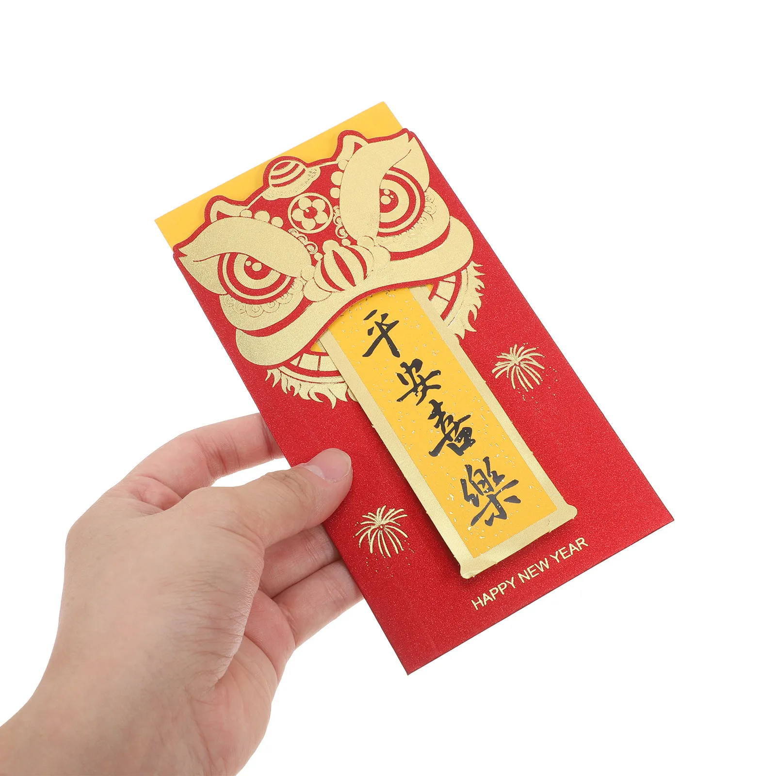 6Pcs Envelope Glitter Red Chinese New Year Matte Money Holder Cash Decorative Wedding Spring Festival Birthday Lunar Celebration
6Pcs Envelope Glitter Red Chinese New Year Matte Money Holder Cash Decorative Wedding Spring Festival Birthday Lunar Celebration