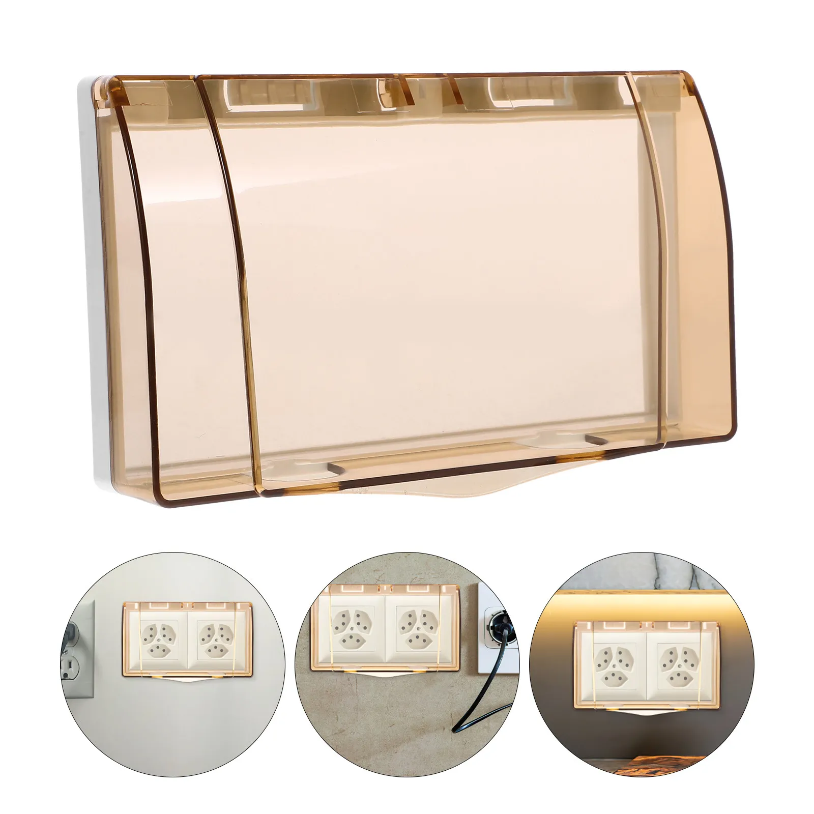 Outdoor Socket Cover Weatherproof Electrical Outlet Cover Dual-Slot Receptacle Protector for Exterior Interior Home Kitchen
Outdoor Socket Cover Weatherproof Electrical Outlet Cover Dual-Slot Receptacle Protector for Exterior Interior Home Kitchen