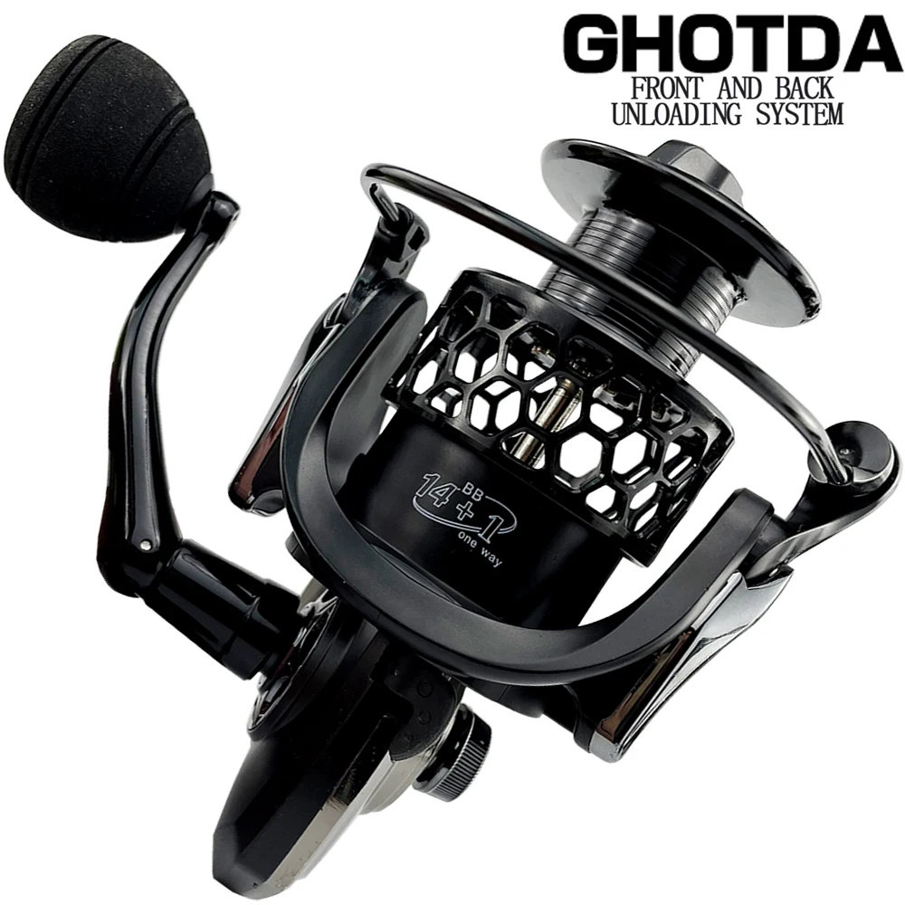 Light Surfing Fishing Reel 1000-7000 Series Carp Trout Saltwater/freshwater Anti-corrosion Rotating Reel Gear Ratio 5.5:1/4.7:1
Light Surfing Fishing Reel 1000-7000 Series Carp Trout Saltwater/freshwater Anti-corrosion Rotating Reel Gear Ratio 5.5:1/4.7:1