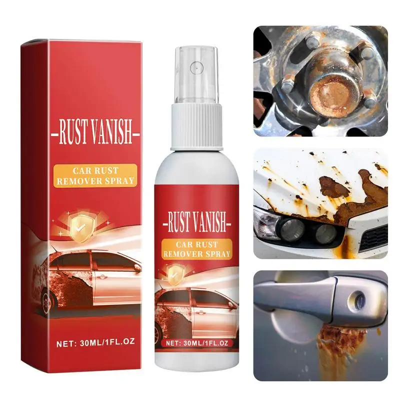 30ML Car Rust Remover Spray Car Maintenance Iron Powder Cleaning Multi Purpose Auto Maintenance Liquid Car Care and Tools
30ML Car Rust Remover Spray Car Maintenance Iron Powder Cleaning Multi Purpose Auto Maintenance Liquid Car Care and Tools