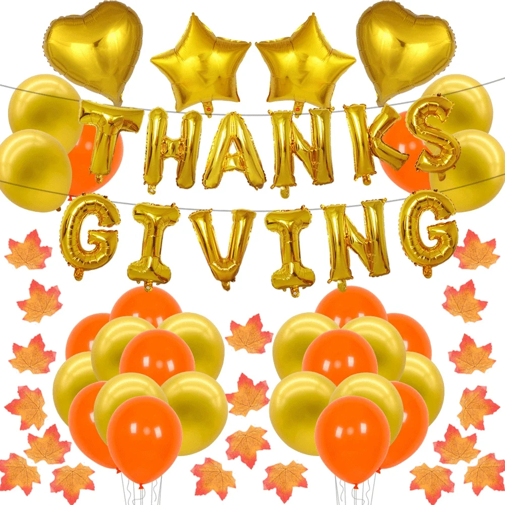 Thanksgiving party decoration letter balloon banner 16 inch GIVE THANKS aluminum foil balloon suit party
Thanksgiving party decoration letter balloon banner 16 inch GIVE THANKS aluminum foil balloon suit party