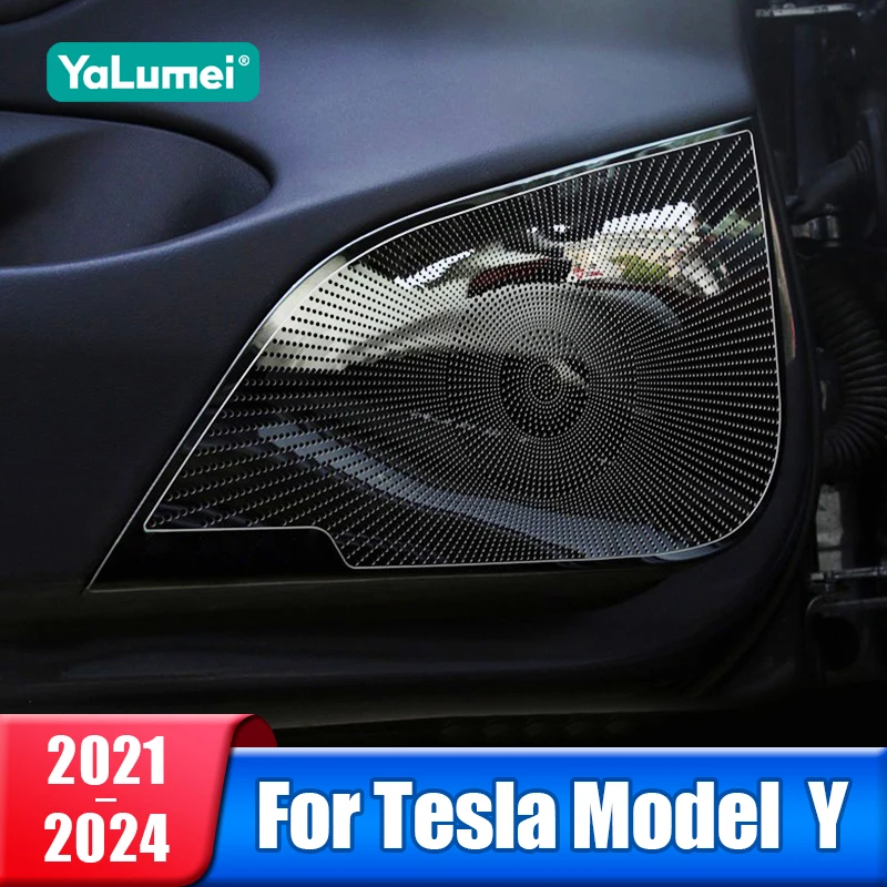Car Door Audio Speaker Trim Cover For Tesla Model Y 2021 2022 2023 2024 Stainless Steel Accessories
Car Door Audio Speaker Trim Cover For Tesla Model Y 2021 2022 2023 2024 Stainless Steel Accessories