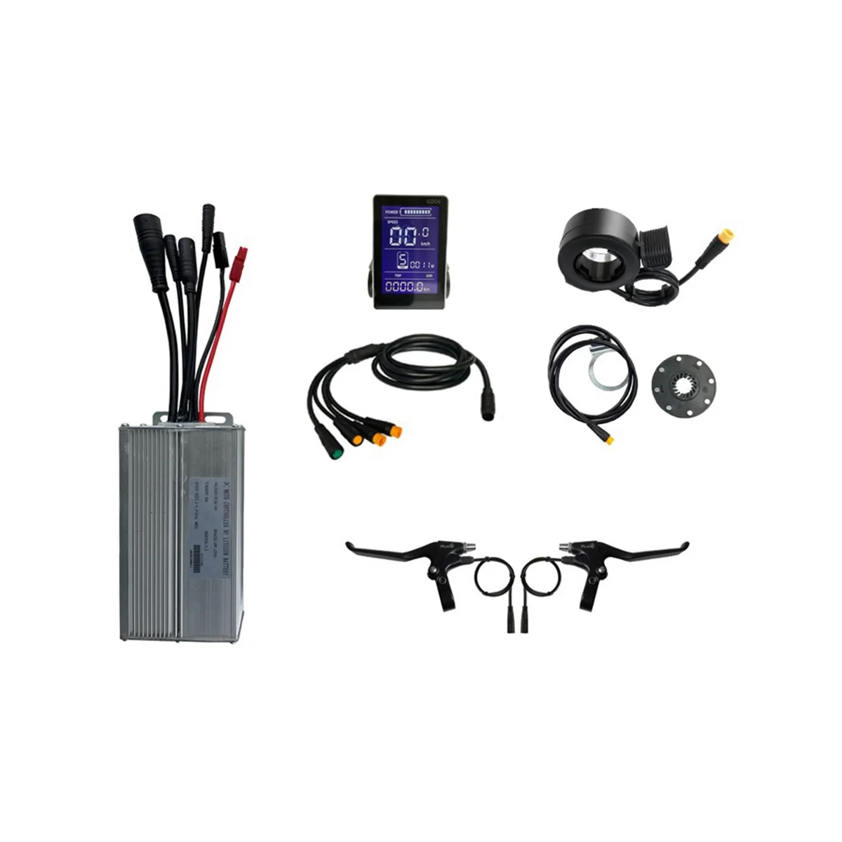 36V 48V 1000W E-Bike 30A Sine Wave Brushless Controller with GD06 Display E-Bike Light Display
36V 48V 1000W E-Bike 30A Sine Wave Brushless Controller with GD06 Display E-Bike Light Display
