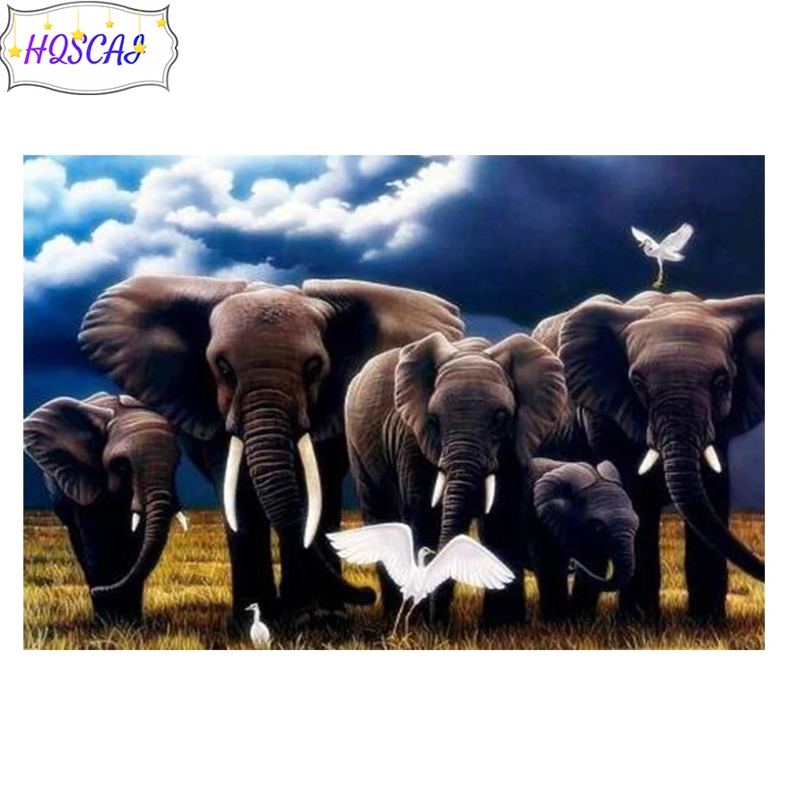 DIY 5D Diamond Painting Elephant animal Full Round Rhinestone Painting Diamond Embroidery Cross Stitch Mosaic Home Decor picture
DIY 5D Diamond Painting Elephant animal Full Round Rhinestone Painting Diamond Embroidery Cross Stitch Mosaic Home Decor picture