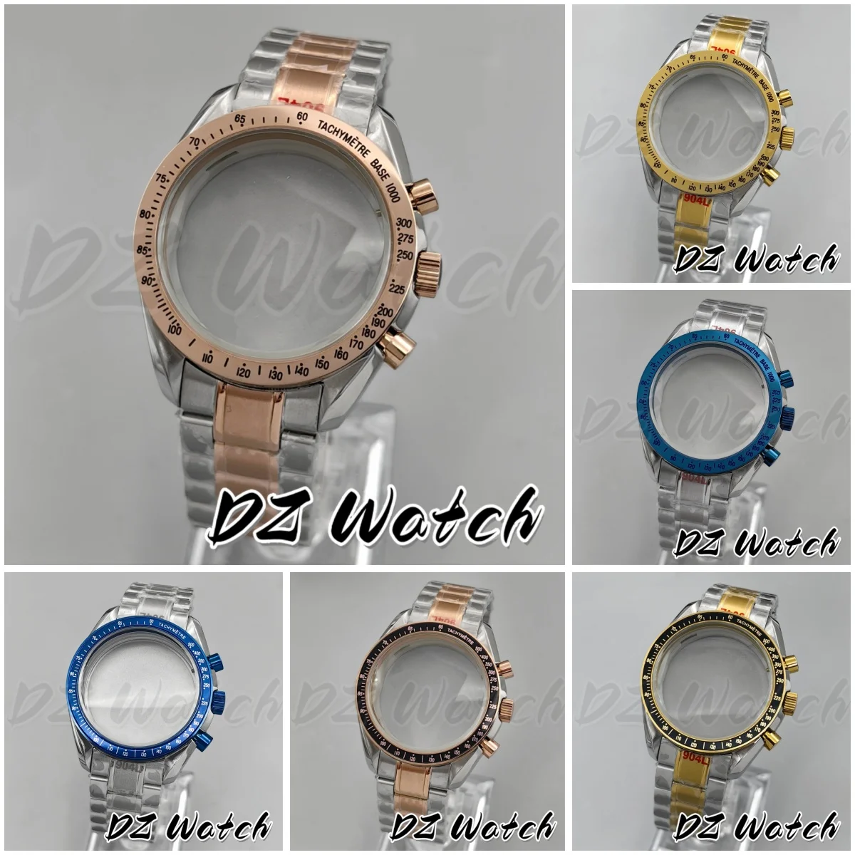 VK63 39.8mm Case Mineral Glass Silver Gold/Rose Gold/Blue Case Stainless Steel Strap Fit VK63 Quartz Movement Watch Accessories
VK63 39.8mm Case Mineral Glass Silver Gold/Rose Gold/Blue Case Stainless Steel Strap Fit VK63 Quartz Movement Watch Accessories