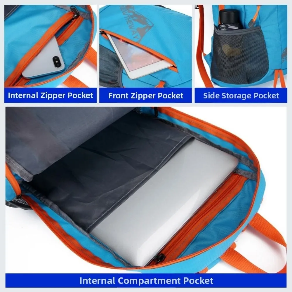 New 20L Packable Backpack Lightweight Ultralight Travel Daypack Bag Waterproof Foldable Outdoor Folding Handy Bag For Men Women
New 20L Packable Backpack Lightweight Ultralight Travel Daypack Bag Waterproof Foldable Outdoor Folding Handy Bag For Men Women