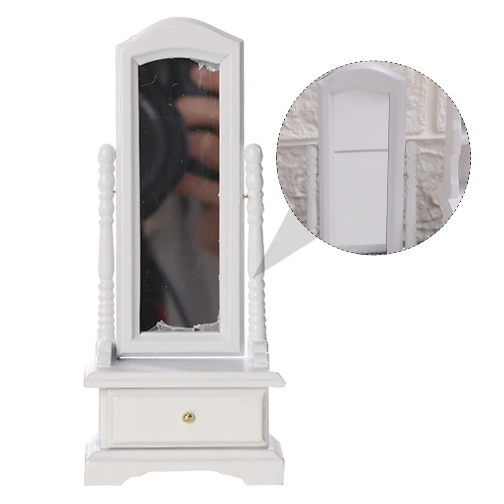1Pcs Full-Length Miniature Dressing Mirror Cabinet Bedroom Simulation Furniture Decorative Accessory Miniature Dressing Mirror
1Pcs Full-Length Miniature Dressing Mirror Cabinet Bedroom Simulation Furniture Decorative Accessory Miniature Dressing Mirror