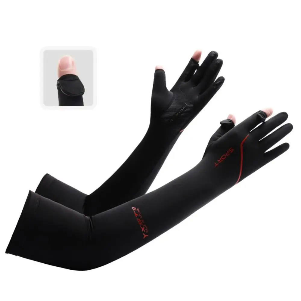 Polyester Sun Protection Sleeves Breathable Cooling Long Arm Sleeves UV Protection Non-slip Summer Flip-Top Glove Fishing
Polyester Sun Protection Sleeves Breathable Cooling Long Arm Sleeves UV Protection Non-slip Summer Flip-Top Glove Fishing