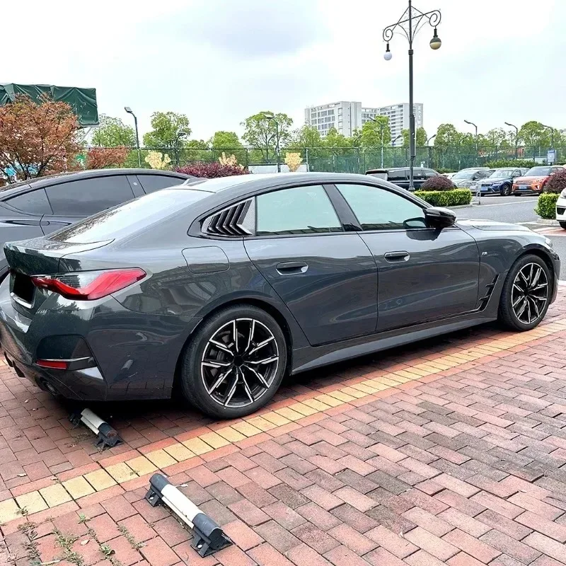 For BMW 4 Series G26 2020-2024 ABS Car Rear Side Window Rear Triangle Window Spoiler Louver Trim Exterior Accessories
For BMW 4 Series G26 2020-2024 ABS Car Rear Side Window Rear Triangle Window Spoiler Louver Trim Exterior Accessories