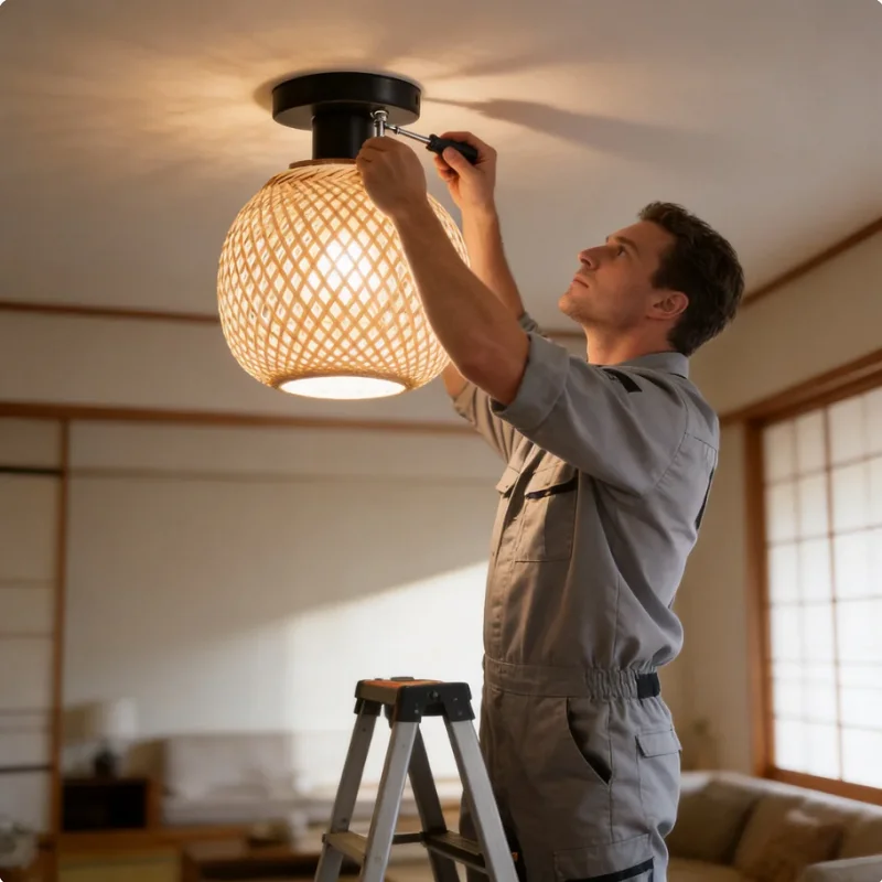 Zen Style Bamboo Woven Ceiling Pendant Light Southeast Asian Home Atmosphere Lamp Indoor Bedroom Dining Study Lighting
Zen Style Bamboo Woven Ceiling Pendant Light Southeast Asian Home Atmosphere Lamp Indoor Bedroom Dining Study Lighting