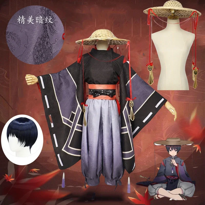 Новый Genshin Impact Scaramouche Косплей Костюм Парик Синие Волосы Wanderer Story Черные Костюмы Genshin Косплей Костюмы
Новый Genshin Impact Scaramouche Косплей Костюм Парик Синие Волосы Wanderer Story Черные Костюмы Genshin Косплей Костюмы