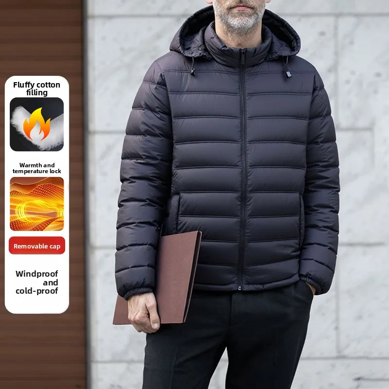 Winter New Fashionable and Simple Style Men's Outdoor Hooded Puffer Jacket Men Water-Resistant Insulated Outdoor Camping Unisex
Winter New Fashionable and Simple Style Men's Outdoor Hooded Puffer Jacket Men Water-Resistant Insulated Outdoor Camping Unisex