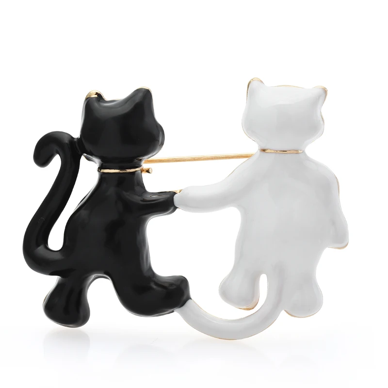 Wuli&baby Enamel Cat Brooches For Women Unisex 2-color Lovely Cats Pet Party Causal Brooch Pin Gifts
Wuli&baby Enamel Cat Brooches For Women Unisex 2-color Lovely Cats Pet Party Causal Brooch Pin Gifts