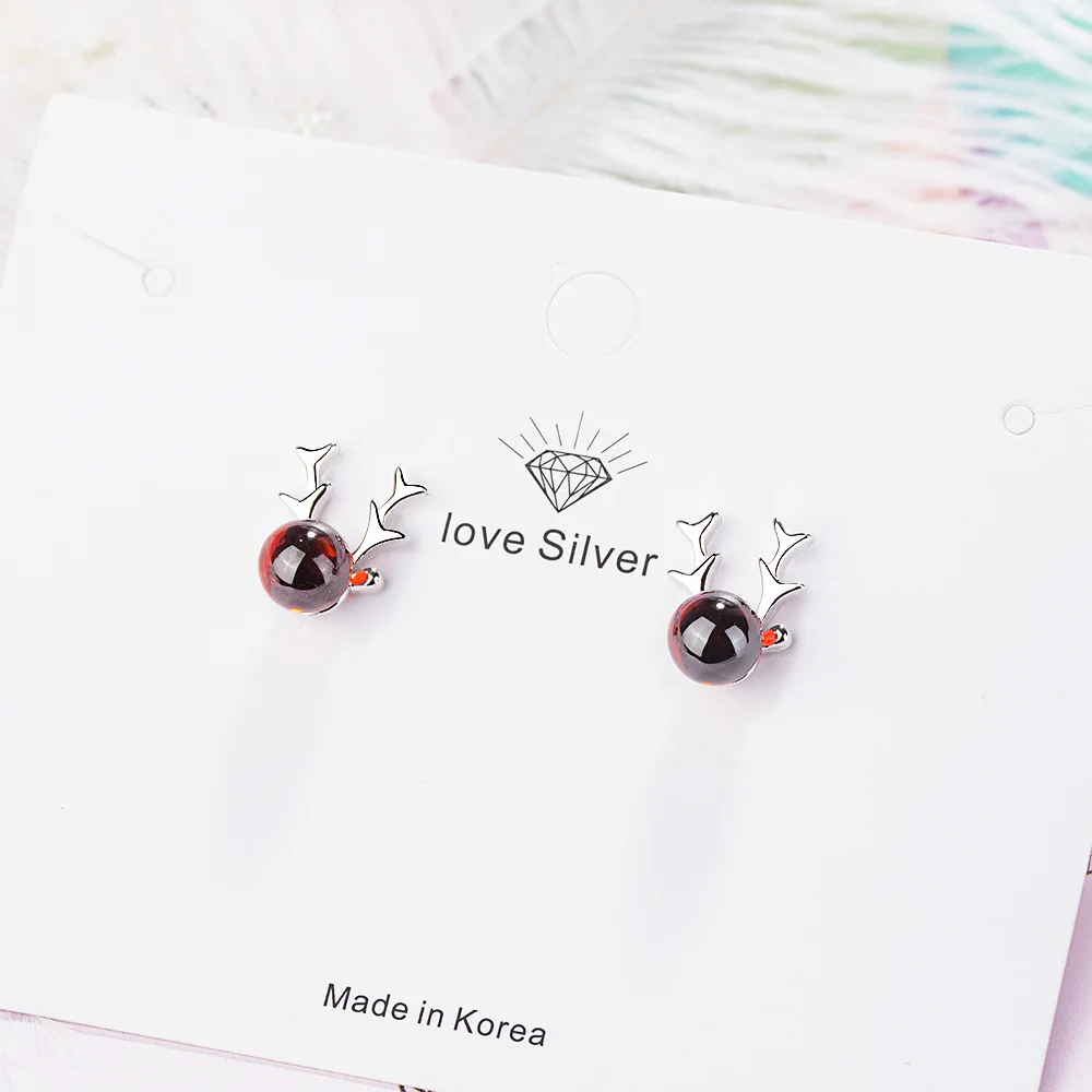925 Sterling Silver Antler Crystar Piercing Stud Earrings For Women Luxury Designer Party Jewelry Accessories
925 Sterling Silver Antler Crystar Piercing Stud Earrings For Women Luxury Designer Party Jewelry Accessories