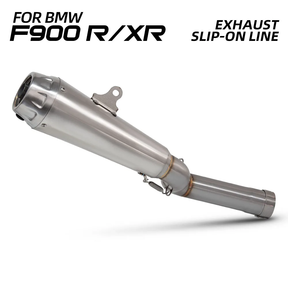 Для BMW F900 F900R F900XR 2020-2024 мотоцикл модификация надевания выхлопной системы средняя труба Escape Arro глушитель с DB Killer
Для BMW F900 F900R F900XR 2020-2024 мотоцикл модификация надевания выхлопной системы средняя труба Escape Arro глушитель с DB Killer