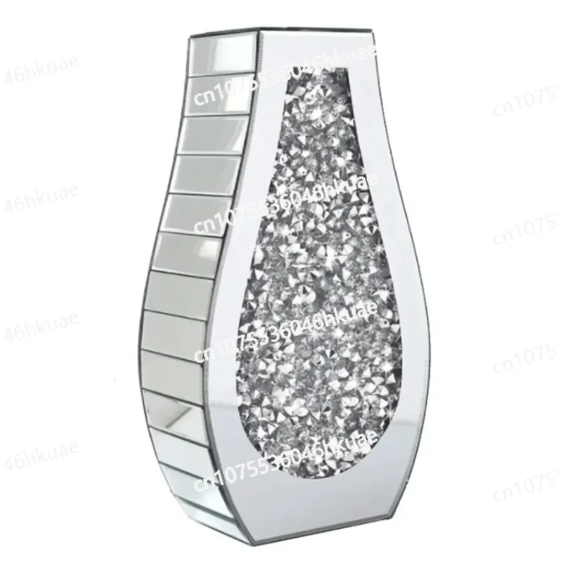 Design Crushed Diamond Mirror Silver Vases for Hotels Wedding Home Bedroom Decor Flower Vase Wedding
Design Crushed Diamond Mirror Silver Vases for Hotels Wedding Home Bedroom Decor Flower Vase Wedding