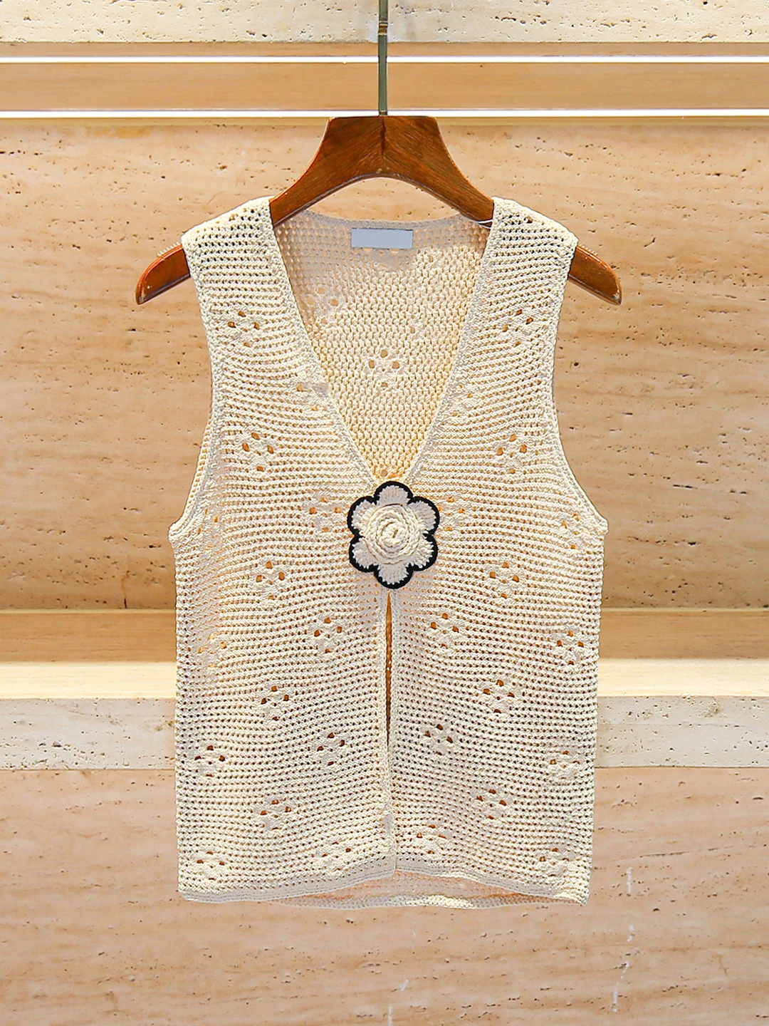 S Home Nan You High End Women's Summer 2025 V Ne Lace Hollow Knitted Vest Top Small Fraance Sle Commute Regular Fit ort
S Home Nan You High End Women's Summer 2025 V Ne Lace Hollow Knitted Vest Top Small Fraance Sle Commute Regular Fit ort