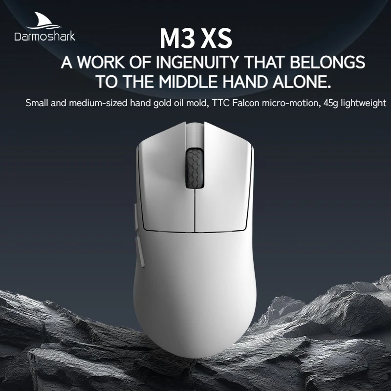 Darmoshark M3xspro Three Mode Wireless Bluetooth Game Mouse Supports Wireless 8khz 45g Lightweight Web Client Dual Driver Mouse
Darmoshark M3xspro Three Mode Wireless Bluetooth Game Mouse Supports Wireless 8khz 45g Lightweight Web Client Dual Driver Mouse