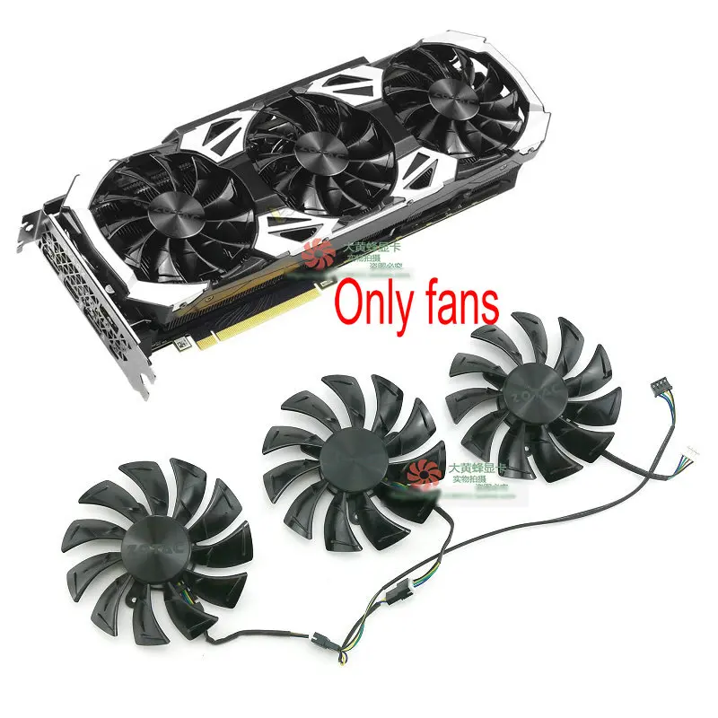 Оригинальный охлаждающий вентилятор для видеокарты для ZOTAC RTX 2080ti RTX 2080 RTX 2070 RTX 2060 SUPER PLUS
Оригинальный охлаждающий вентилятор для видеокарты для ZOTAC RTX 2080ti RTX 2080 RTX 2070 RTX 2060 SUPER PLUS